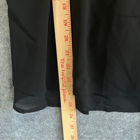 PRETTY ANGEL Silk Blend Crystals Tank Top Bows Black Size S/M NWT - Picture 9 of 13